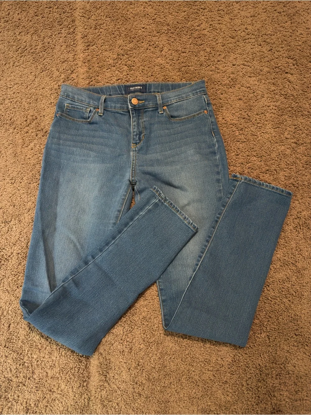 Girls Old Navy Skinny Jeans in Medium Blue